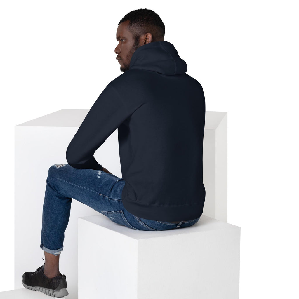 Streetwear Hoodie: Abstract Graphic Print, Pouch Pocket, 3-Panel Hood