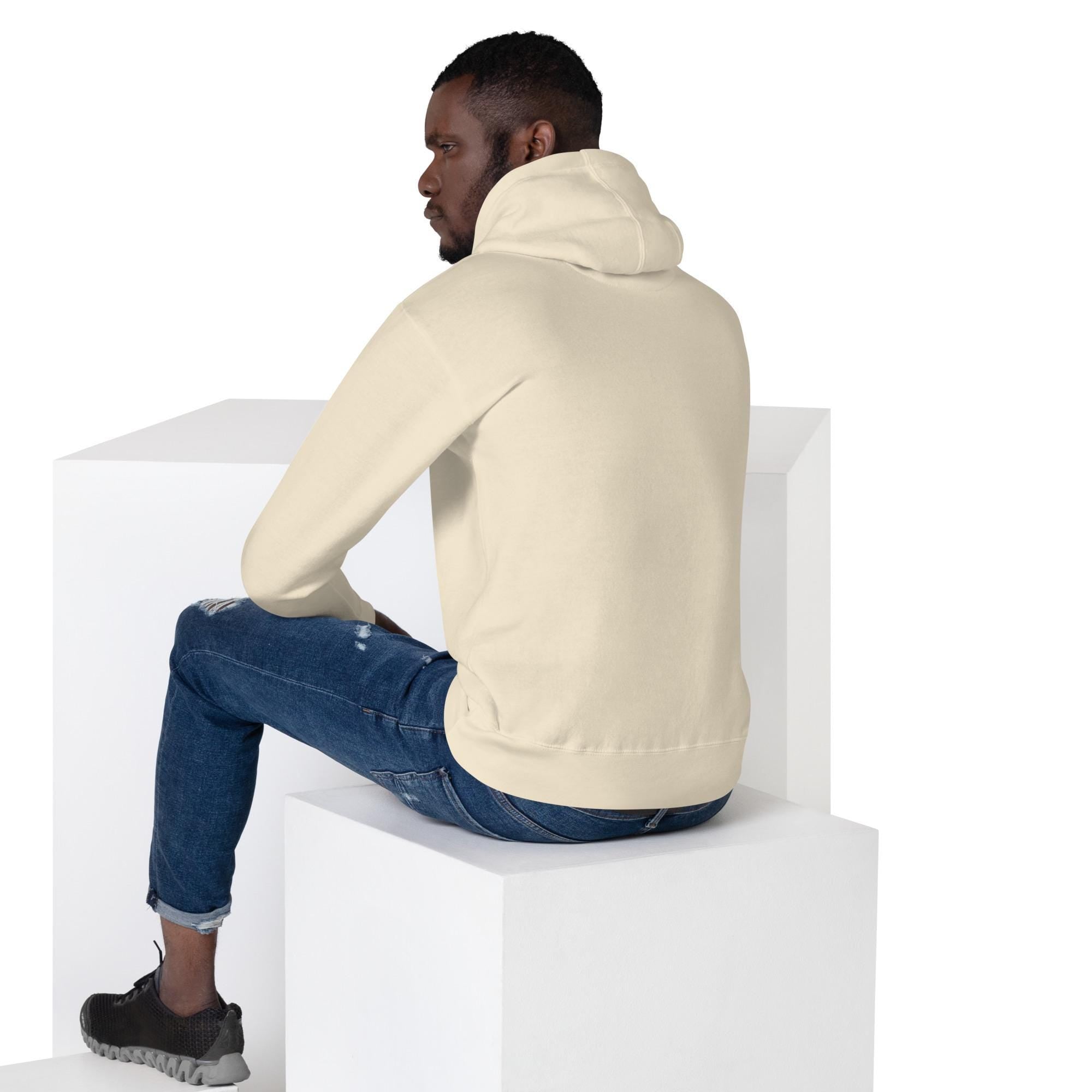 Streetwear Hoodie: Abstract Graphic Print, Pouch Pocket, 3-Panel Hood