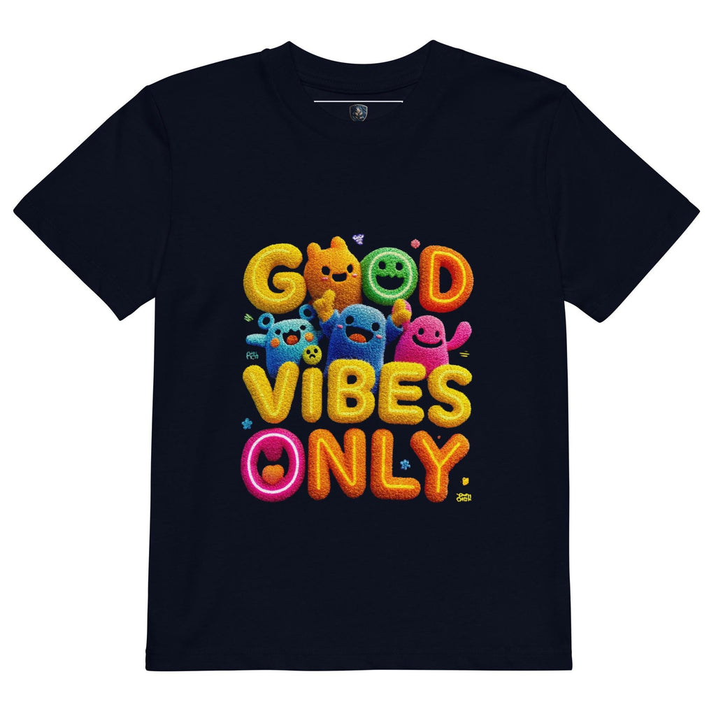 SimKap Kids Organic Cotton T-Shirt | Good Vibes Tee