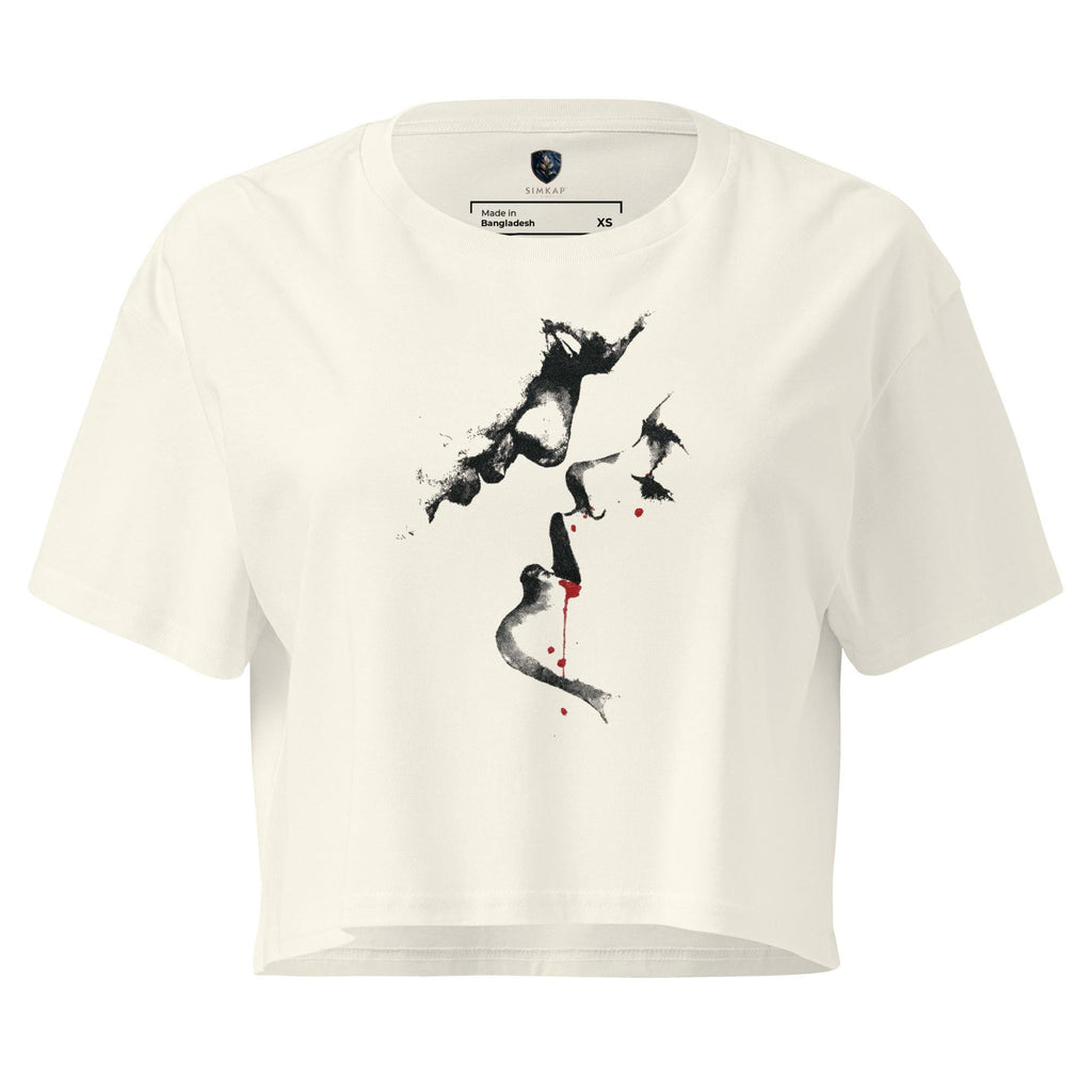 SimKap Women's Crop Top | Soft Cotton | Relaxed Fit